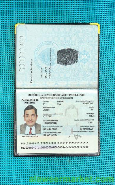 Timor-Leste passport photo look